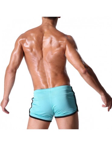 Mesh Breathable Boxer Home Shorts Double Layer Sport Jogger Shorts Casual Board Shorts for Men