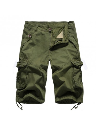 Mens Summer Quick Drying Multi-pockets Outdoor Hiking Tactical Shorts