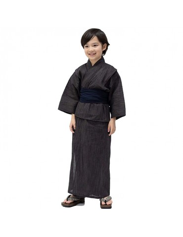 Yukata Boy Wholesale OEM Traditional Japanese Style Cotton Summer Kid Yukata Dress For Boy